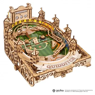 Immagine prodotto di Puzzle 3D, Flipper Quidditch, Ugears, legno, 402 pezzi