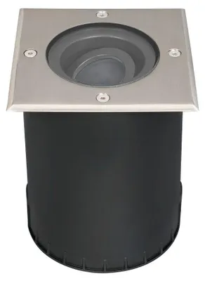 Produktbild von hoftronic LED Bodeneinbaustrahler Edelstahl GU10 Dimmbar Schwenkbar IP67 IK10