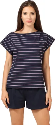 Image de Pyjama pour femme Bellivalini BLV50-174 (bleu foncé et rose, taille L)