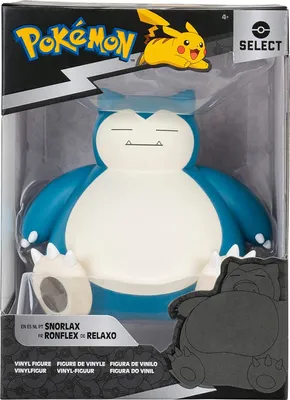 Zdjęcie produktu dla Pokémon - Figurka winylowa - Relaxo (10 cm) Zabawka kolekcjonerska Figurka kolekcjonerska Snorlax