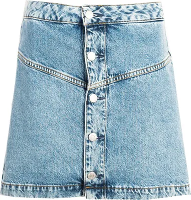 Immagine prodotto di Gonna Calvin Klein "High Rise" - J20J211955 911 | Mini gonna a vita alta - Blu- Taglia: 30(EU)
