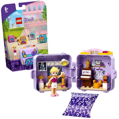 Produktbild von LEGO 41670 Friends Stephanies Ballett-Würfel, Kinderspielzeug, Spielzeug ab 6 Jahre mit Mini Puppe, Geschenk für Mädchen und Jungen