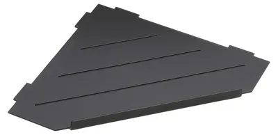 Image de Etagère de salle de bain Bemeta CYTRO noir mat 101302450