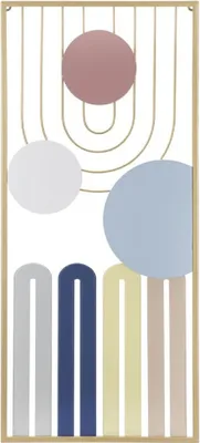 Image de Panneau mural Mauro Ferretti Coloured 37x2x84 cm multicolore