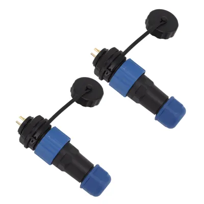 Immagine prodotto di Connettore impermeabile SD16 IP68, connettore impermeabile SD16, spine e zoccoli SD16, spina femmina SD16, presa maschio SD16, connettore impermeabile IP68, connettore impermeabile