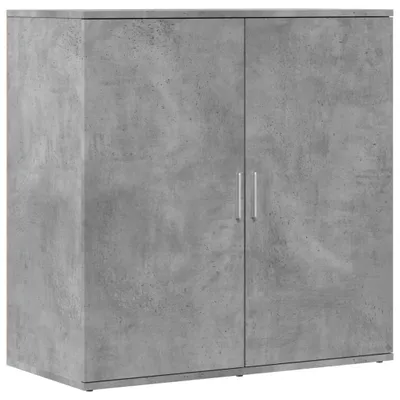 Immagine prodotto di Credenza Grigio Cemento 79x38x80 cm in Legno Multistrato
