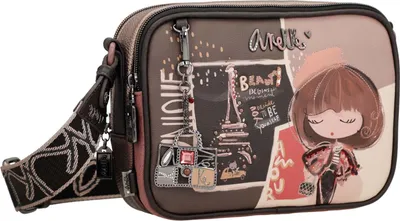Image de Anekke sac à épaule bandoulière Mademoiselle 2 Compartment Crossbody Bag Multicolor multicolore