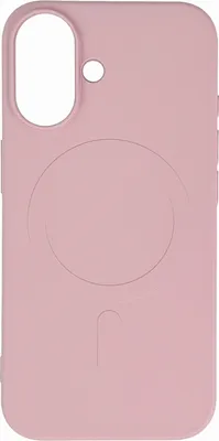 Produktbild von Hurtel Liquid Silicon case Magsafe, Cover, Apple, iPhone 16, 15,5 cm (6.1"), Pink