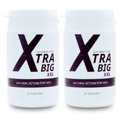 Produktbild von 2x XtraBig XXL - Nahrungsergänzungsmittel für Männer, 30 Kapseln