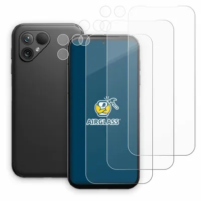Produktbild von 3x BROTECT Schutzglas für Fairphone 5 (Display+Kamera) Schutzfolie Panzer Folie Glas Display Schutz klar