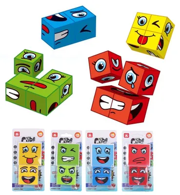 Productafbeelding van Magische Gezichtskubus 5x5 Cm