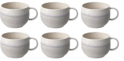 Produktbild von like. by Villeroy & Boch Perlemor Sand Kaffeetasse 270ml 6er Set Porzellan