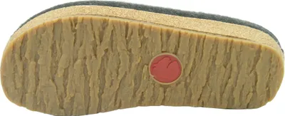 Produktbild von Haflinger Damen Hausschuh Pantoffel Wollfilz Grizzly Nelly 731048, Größe:42 EU, Farbe:Grau