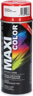 Produktbild von Acryllack Rot glänzend Maxi Color RAL 3000 400ml Spray Motip