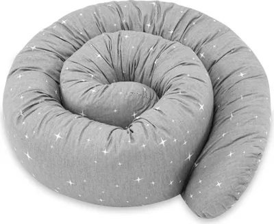 Produktbild von Seitenschläferkissen Bettschlange Body Pillow 200 cm Baumwolle - Kopfkissen lang Bettrolle Schlafkissen Nackenrolle Galaxie