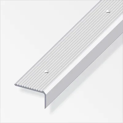 Produktbild von alfer Treppenprofil 2 m, 41 x 40 mm Aluminium eloxiert silber