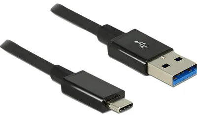 Immagine prodotto di Delock 83983 USB3.1 Kabel Delock C -> A St/St 1.00m koaxial sw Prem