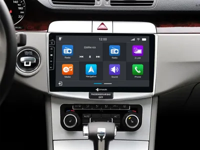 Image de Dynavin D8-B6S Flex | Système de navigation Android pour VW Passat B6 avec écran tactile de 10,1 pouces, DAB intégré, compatible Apple CarPlay et Android Auto
