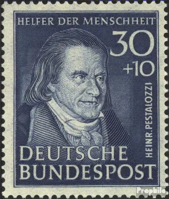 Produktbild von Briefmarken BRD (BR.Deutschland) 1951 Mi 146  postfrisch Helfer der Menschheit (II)