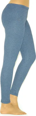 Obrázek produktu pro Termo legíny legíny kalhoty dlouhé bavlněné fleece teplé tlusté měkké džíny XL