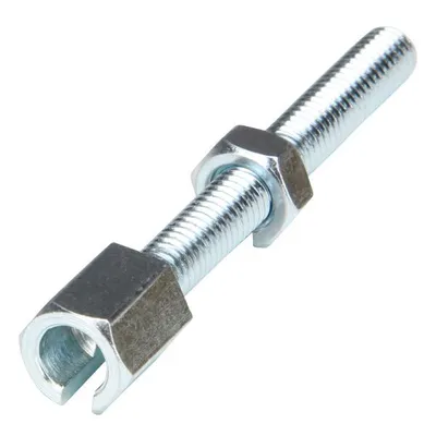 Obrázek produktu pro Nastavovací šroub bowdenového lanka M6 drážka 50mm pro Hercules Kreidler Puch