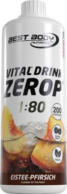 Produktbild von Best Body Nutrition - Vital Drink - verschiedene Sorten 1L - Eistee - Pfirsich