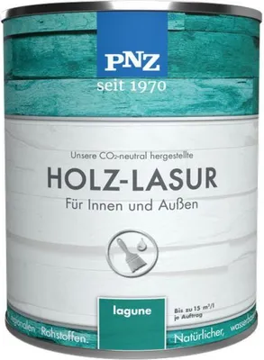 Produktbild von PNZ Holz-Lasur (irischgrün) 2,50 l - 10108