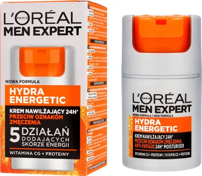 Produktbild von L´Oréal Paris Men Expert Hydra Energetic 24H Anti-Fatigue Moisturiser 50 ml