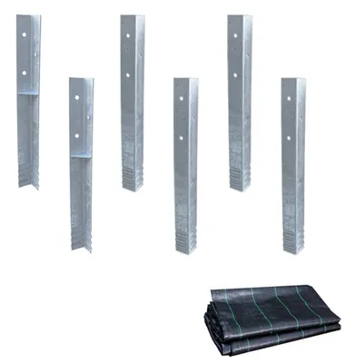 Produktbild von Winkelanker Wickey SolidLock mit Unkrautvlies 6 Stück