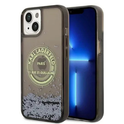 Obrázek produktu pro Pouzdro Karl Lagerfeld Liquid Glitter Rsg Na Iphone 14 Plus - Czarne