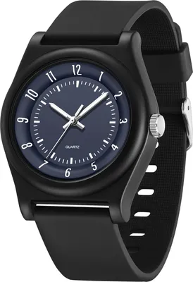 Image de Watch Montre Femme Hommes Analogique Quartz Fille Garçon Montre Sport 50M Etanche Femme Montre Bracelet Silicone Aiguilles lumineuses Casual