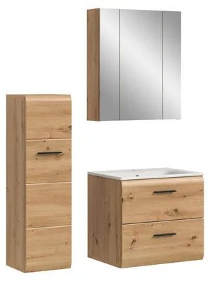 Produktbild von Ice Badmöbelset I32 Eiche Nachbildung.