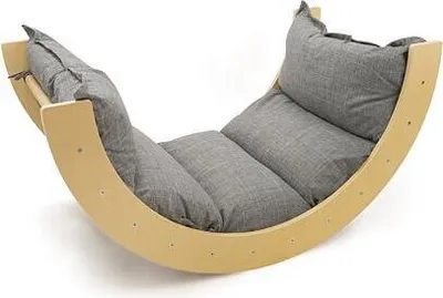 Obrázok produktu pre Vankúš Climbing Arch, melanžová sivá
