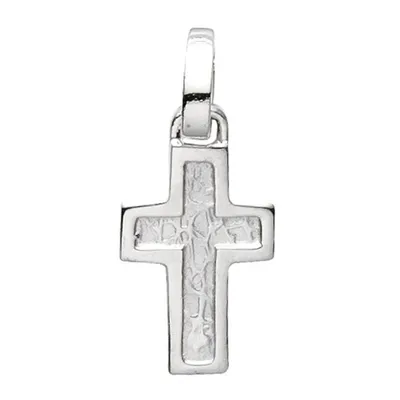 Produktbild von Basic Silber 27.0015S Damen Anhänger Kreuz Silber