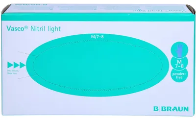 Produktbild von VASCO NITRIL LIGHT UH M, 100 St. Handschuhe
