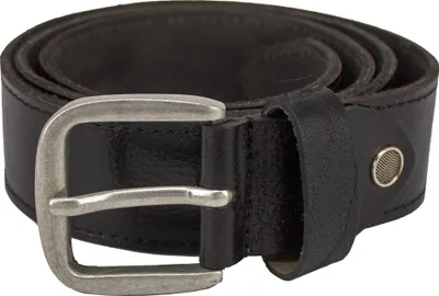 Produktbild von Echtleder Geldgürtel Moneybelt mit Geheimfach in Schwarz - Schützt Ihr Geld diskret und zuverlässig – Größe: Taillenweite 105 cm, Gürtellänge 120 cm