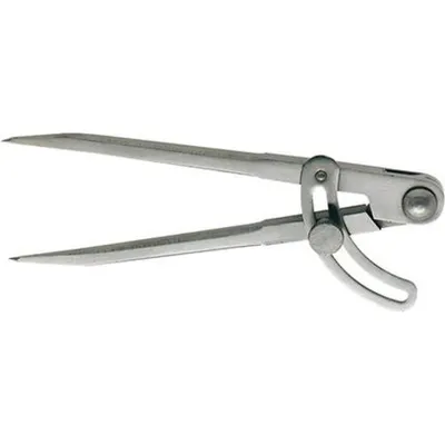 Produktbild von FORMAT Spitzzirkel mit Stellbogen 300 mm, Länge:300 mm, Ausführung:nv, Messbereich:nv, Ableseart:nv, Schenkellänge:nv, Grad-Einteilung:nv
