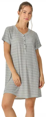Produktbild von J&J Brothers Damen-Sommernachthemd, Kurzarm JJB27