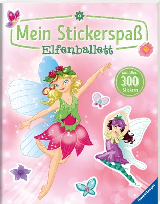 Produktbild von Mein Stickerspaß: Elfenballett