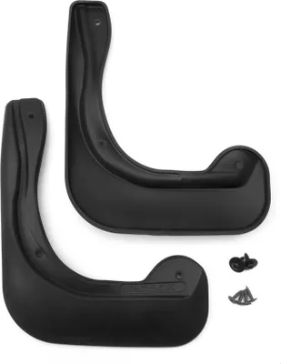 Produktbild von FROSCH Passgenaue Gummi Schmutzfänger Spritzschutz Kotflügel Vorne für PEUGEOT 408, 2012->, Limousine, 2 Teileg mit Befestigung