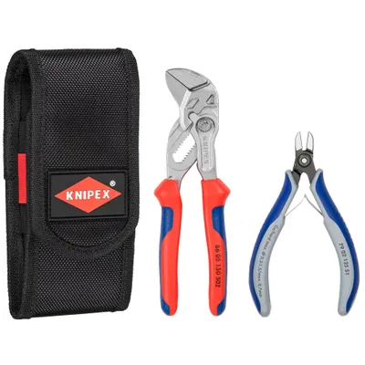 Produktbild von KNIPEX Kabelbinder - Trennset in Gürteltasche