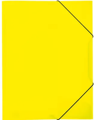 Produktbild von HERMA Sammelmappe A3 neon gelb Polypropylen 3St.