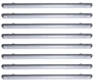 Zdjęcie produktu dla zestaw 8 dyfuzorów LED, 4000 lumenów, chłodna biel, dł. 156 cm VT-15022