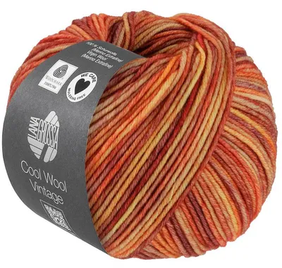 Produktbild von Lana Grossa - Cool Wool Vintage 7388 orangebraun