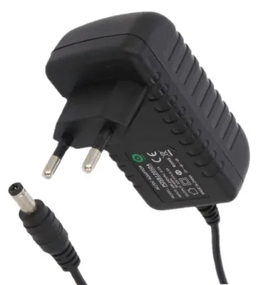 Zdjęcie produktu dla Wysokowydajny zasilacz impulsowy 12 V/0,5 A, czarny