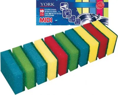 Obrázek produktu pro Sada 10 barevných houbiček na květináče 80x50x25 mm