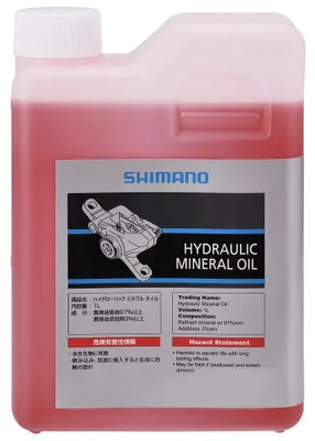 Obrázok produktu pre Shimano Hydraulický minerálny olej 1l Červená červená Jedna veľkosť