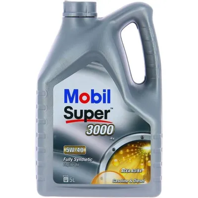 Produktbild von Motorölkanister - MOBIL - S3000 5W40 - 5 L - 4 Jahreszeiten