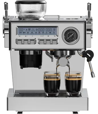 Image de Machine à expresso – Machine à café – Semi-automatique. Pompe de 20 bars et boîtier en acier inoxydable