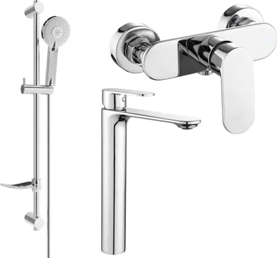 Produktbild von Mexen Milo DF40 Brausegarnitur, Chrom - 71314DF40-00